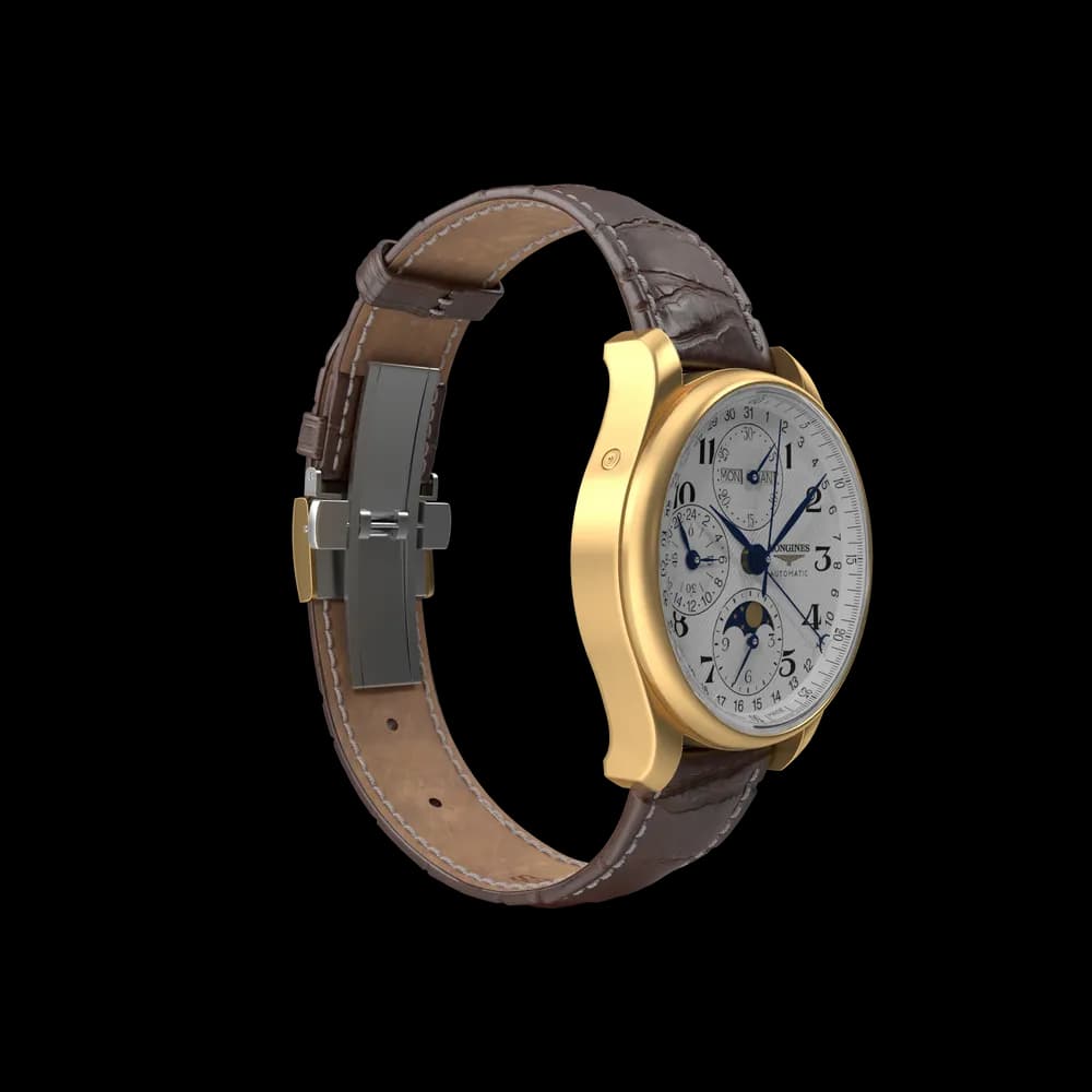 Brown Leather Belt Watch 2