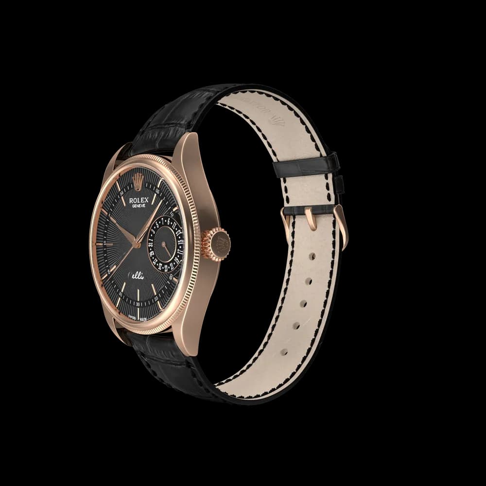 Rolex Cellini Date Black Dial 1