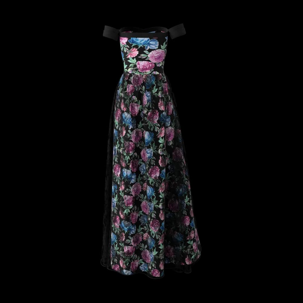 Black Women's Gown 2