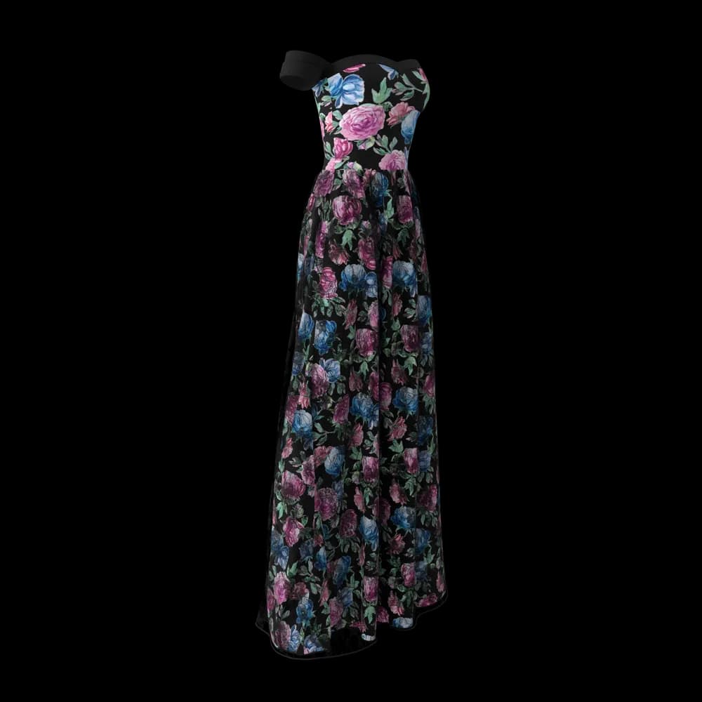 Black Women's Gown 3