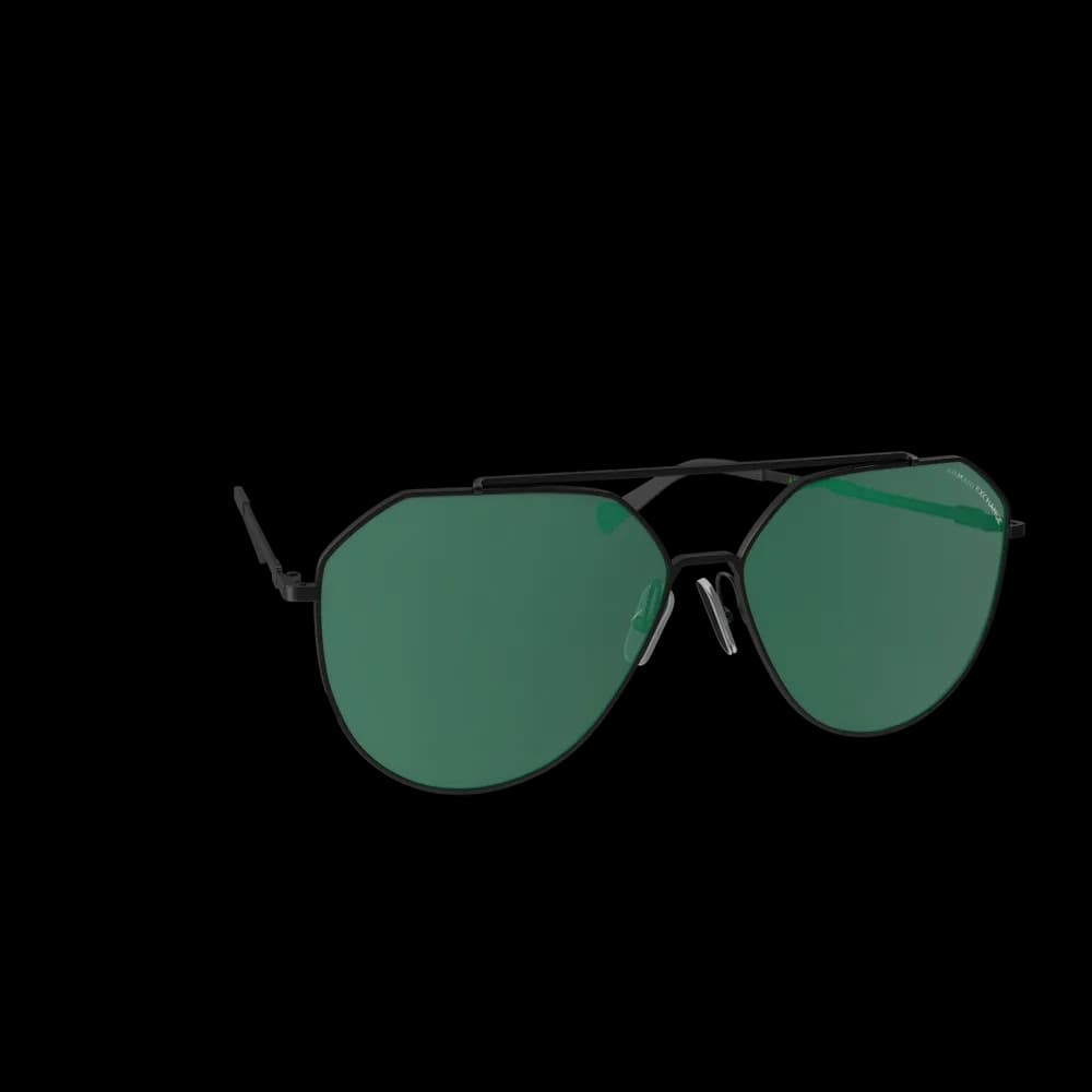 Green and Black Glasses 2